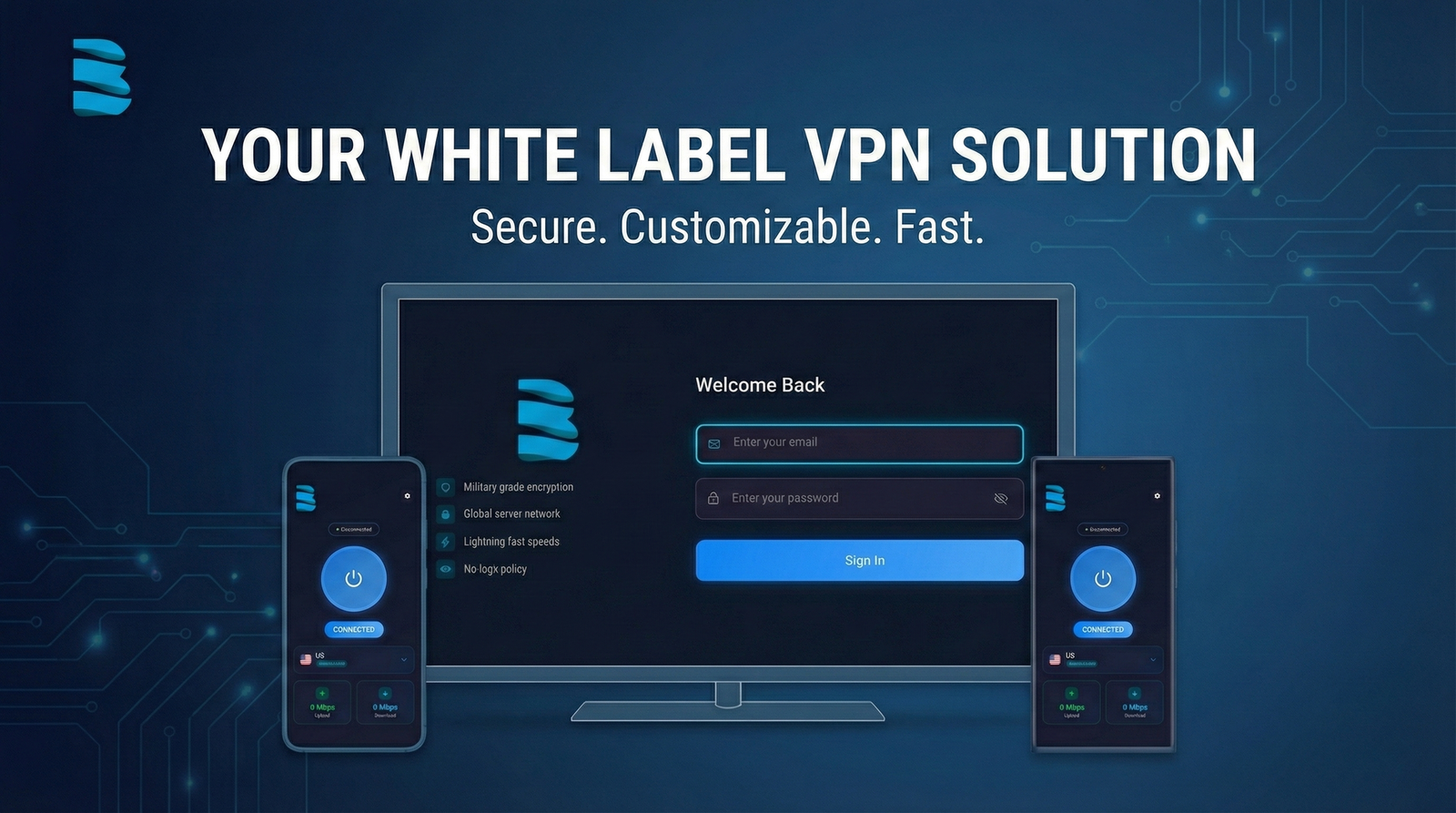 White label VPN reseller dashboard